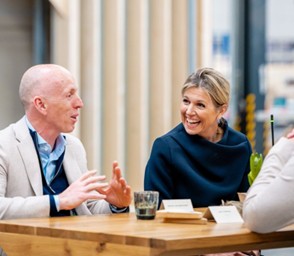 Isovlas in gesprek met Maxima