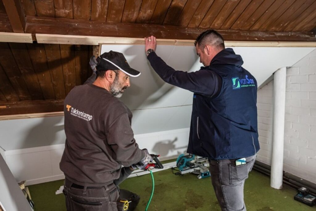 Isovlas biobased dakisolatie in Breda